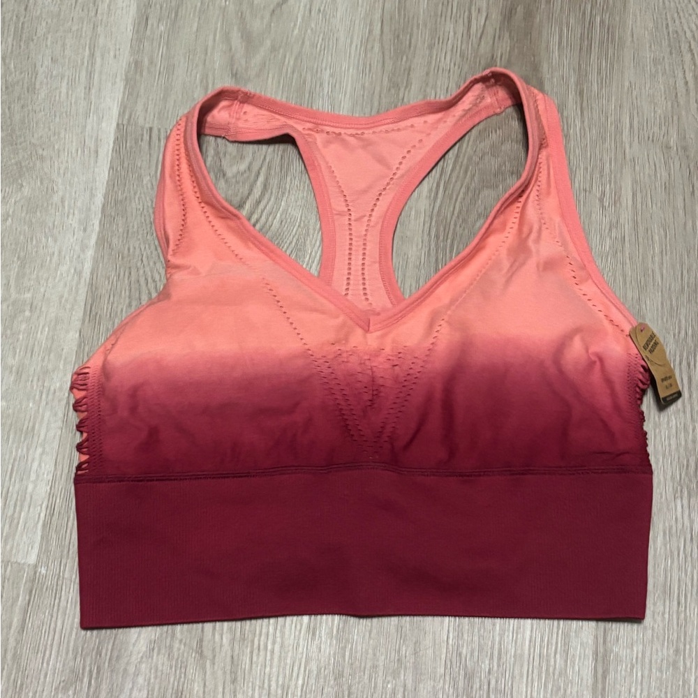 Women's Ombre Sports Bra PINK